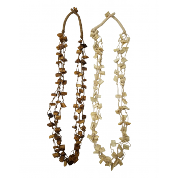 KIN-23 Bone Beaded Necklaces