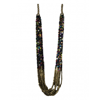 KIN-36 Glass Brass Necklaces