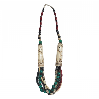 KIN-43 Mix Beads Tibetan Neclaces