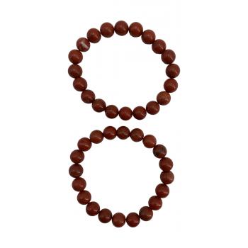 BB10-11 12mm Red Jasper Bracelets