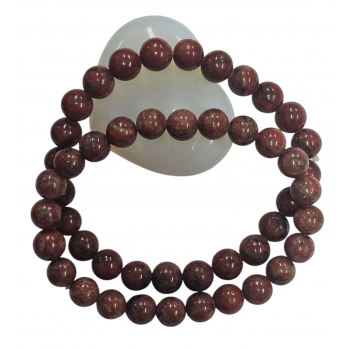 BB8-11 Red Jasper Bracelets 8mm