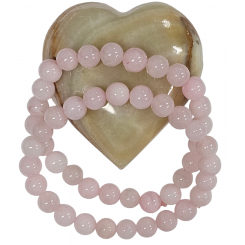 BB8-12 Rose Quartz Bracelets 8mm