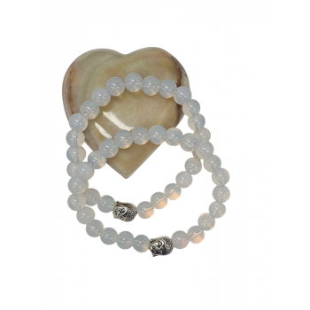 BB8-16A Opalite Buddha Bracelets 8mm