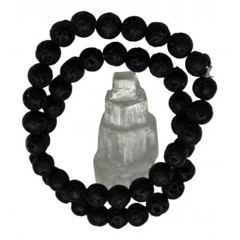 BB8-3 8mm Lava Stone  Bracelets