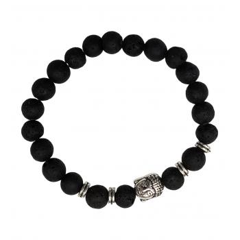 BB8-3A Lava beads 8 MM with Buddha Bracelets