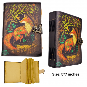 Journal-28 Jungle Fox Journal 5x7