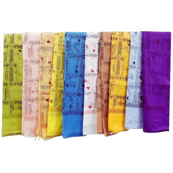 KIS-23 Cotton Yogasana Scarves