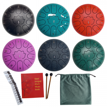 2705-4 Metal Tongue drum 6 inch