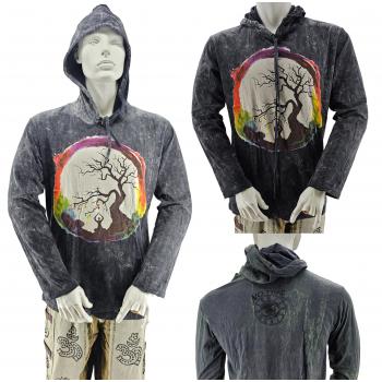 KIJ-33-TOL Mix Knit SW Hoodies with TOL