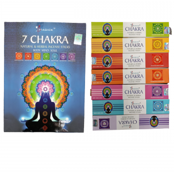 KINS-81 7 Chakra Incense Gift Pack