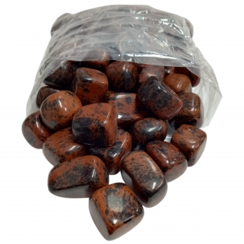 0438 Mahogany Obsidian Tumbles per kg $25