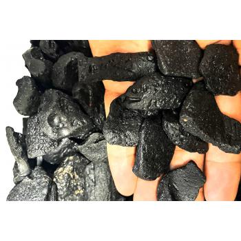 7405 Black Tektite 1"-1.5" (per kg)