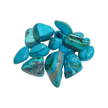 9232- Chrysocolla Tumbled 1KG