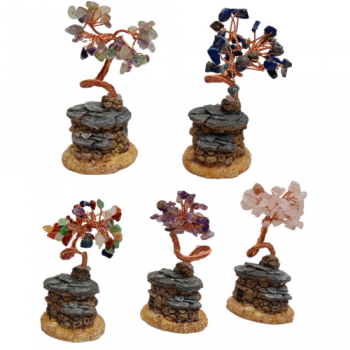 GST-05 Gem Stone Castle Base Trees 4 inch