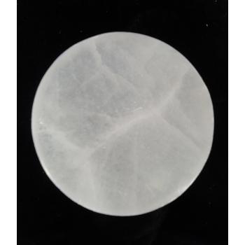 Nage-46 Selenite Round plate 4"