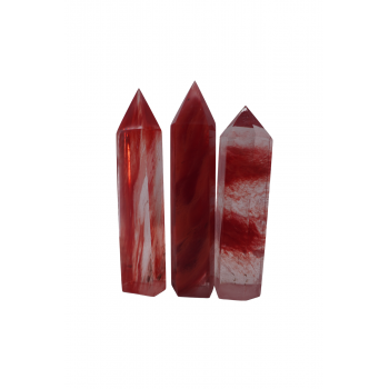 Nage-57 Red Smelt Quartz Towers (per Kg)