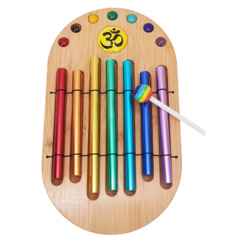 Chime-1 Metal Chime with 7 chakra colors