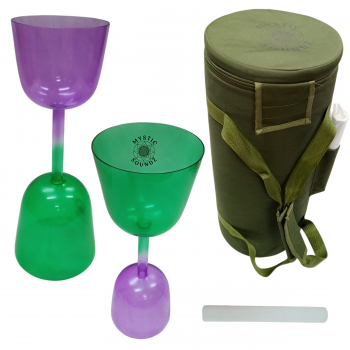 CQHB-3 Quartz Double Sided Singing Bowls