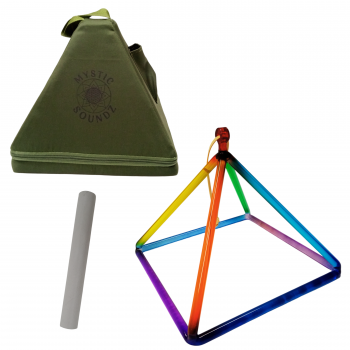 CQHB-5 Rainbow Quartz Pyramids