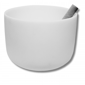 QZ-14 Frosted Quartz Singing Bowl 14"