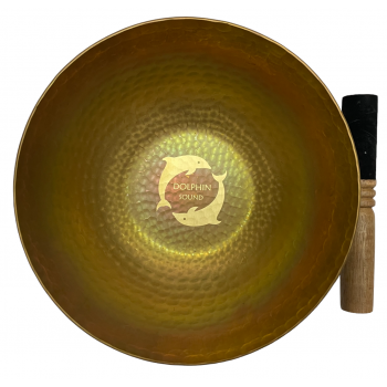 DS-55 Seven Metal Dolfin Sound Bowl Healing Bowl 8-9"