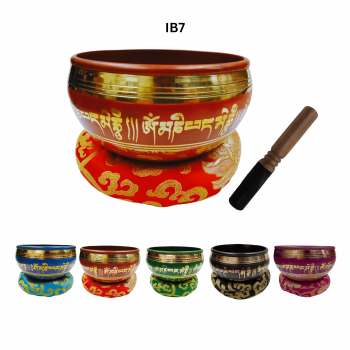 IB4.5 Etched Singing Bowl 4.5 Inch