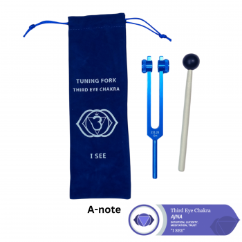 CTF-A-Note Indigo Color Aluminum Chakra Tuning Fork