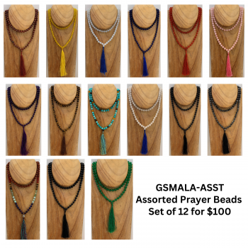 GSMALA-ASST Assorted Prayer Beads Set of 12