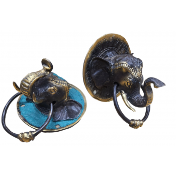 3257 Elephant Door Knocker