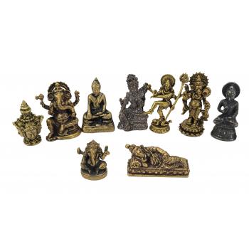 Kstatue-4 Brass Mini Deities
