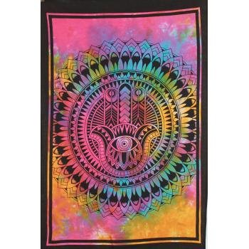 Poster-13  Tiedye  Hamsa Poster Tapestry