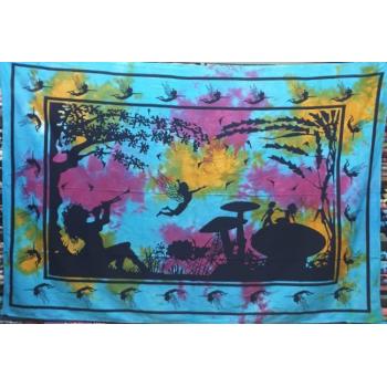 Poster-29 Tie-dye Flute Fairy Poster Tapestry