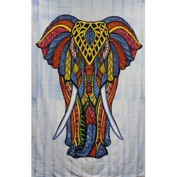 KTQ-18 Queensize Tapestries with Elephant