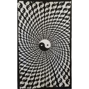 KTQ-34 Queensize Tapestry with YingYang