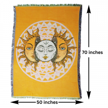 PT-665 Sun Moon Blanket 70 x 50 inches
