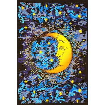 KTP-108 Twinsize Tapestry with Moon