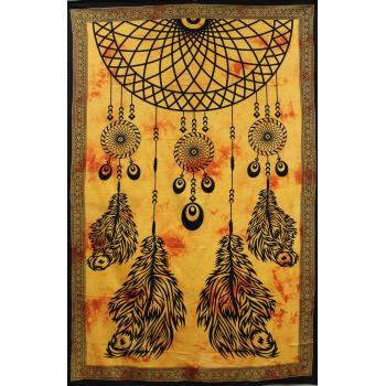 KTP-19 Twinsize Tapestry with Dreamcatchers