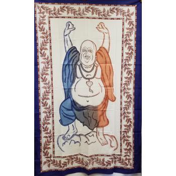 KTP-39 Twinsize Tapestry with Happy Budai