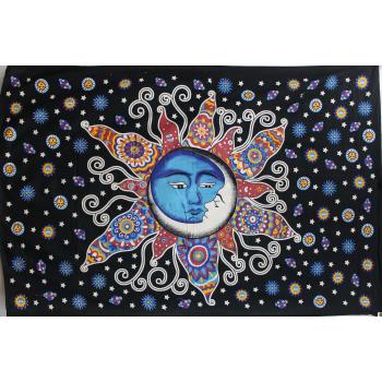KTP-69 Twinsize Tapestry with Sun Moon
