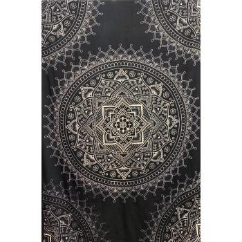 KTP-92 Twinsize Tapestry with Printed Mandala
