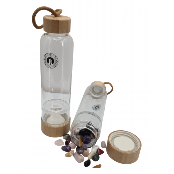 WB-12 Glass Bottle to fill your own Rocks
