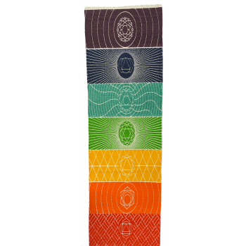 YGM7C Cotton woven 7C imprinted yoga mat 
