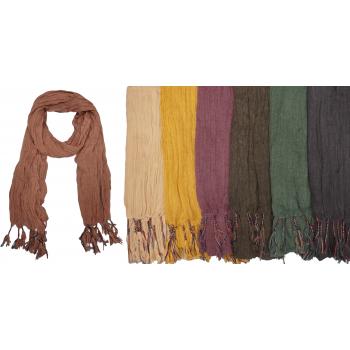 KIS-42 Cotton Wrinkles Scarves