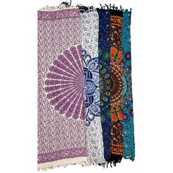 SRNG-01 Rayon Mix Mandala Sarongs