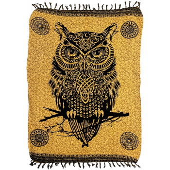 SRNG-08 Rayon Owl Sarongs