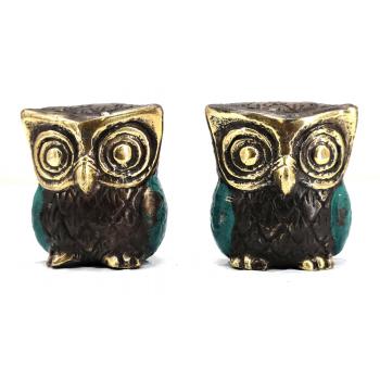 3277 Metal Owl Small 1.75 Inch