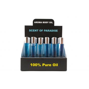 8999 Men's mix scents body oil pack of 24