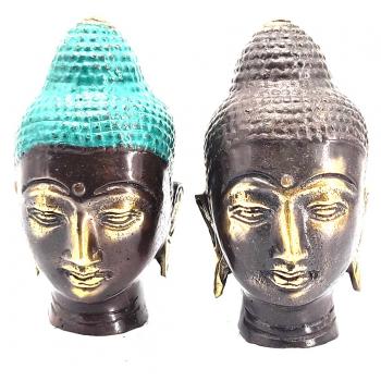 904 Metal Buddha Head 3 Inch