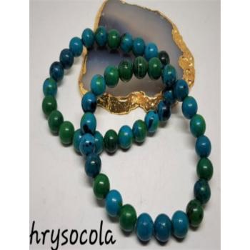BB8P-11 Chrysocola Bracelets 8mm