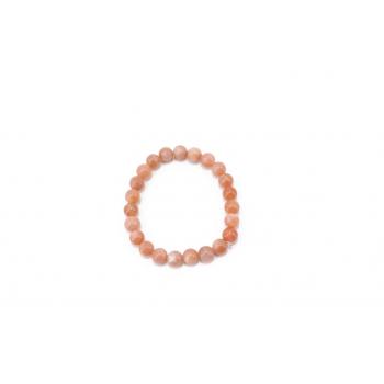 BB8P-7 Peach Moonstone Bracelets 8mm